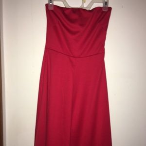 The limited strapless dress